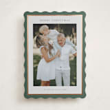 "Foil Frame" - Holiday Cards in Evergreen by Nicole Walsh - Front