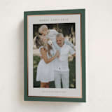 "Foil Frame" - Holiday Cards in Evergreen by Nicole Walsh - Folded Card