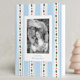 "Holly Frames" - Holiday Cards in Robin's Egg by Baumbirdy - Folded Card