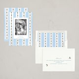 "Holly Frames" - Holiday Cards in Robin's Egg by Baumbirdy - Assembled