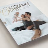 "Picture Perfect" - Holiday Cards in Champagne by Erin German - Detail