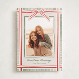 "Holiday Wrap" - Holiday Cards in Moss by Chris Griffith - Front