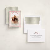 "Holiday Wrap" - Holiday Cards in Moss by Chris Griffith - Assembled