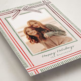 "Holiday Wrap" - Holiday Cards in Moss by Chris Griffith - Detail