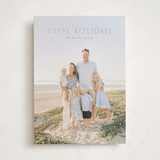 "Seabreeze" - Holiday Cards in Powder Blue by Erin L. Wilson - Front