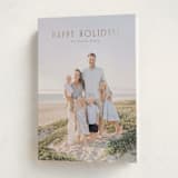"Seabreeze" - Holiday Cards in Powder Blue by Erin L. Wilson - Folded Card