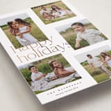 "happy overlap" - Holiday Cards in Snow by Kelly Schmidt - Detail