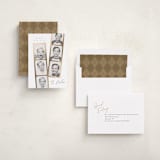"Snapshots" - Holiday Cards in Snowfall by Leah Bisch - Assembled
