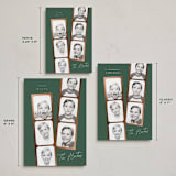 "Snapshots" - Holiday Cards in Forest by Leah Bisch - Formats Available