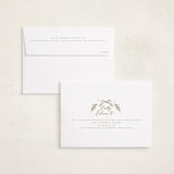"Family Wreath" - Holiday Cards in Chimney Smoke by Petra Kern - FREE Recipient Addressing