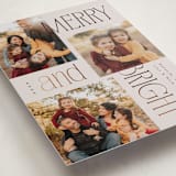 "Modern collage" - Holiday Cards in Chai by Owl and Toad - Detail