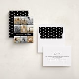 "Photo Montage" - Holiday Cards in Licorice by Corinne Malesic - Assembled
