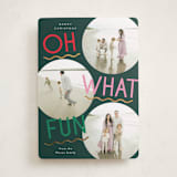 "Fun Redux" - Holiday Cards in Elfshoes by Everett Paper Goods - Front