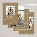 "Merry Duo" - Holiday Cards in Snow by Chryssi Tsoupanarias - Back of Card Options