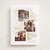 "foil branches" - Holiday Cards in Snow by Julie Murray - Front