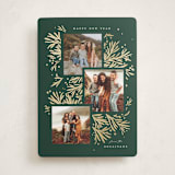 "foil branches" - Holiday Cards in Evergreen by Julie Murray - Front