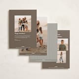 "Framed Photos" - Holiday Cards in Ivory by Heather Cairl - Back of Card Options