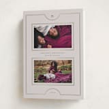 "Framed Photos" - Holiday Cards in Ivory by Heather Cairl - Folded Card