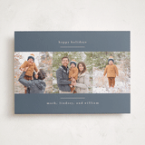 "modern minimalist" - Holiday Cards in Blue Spruce by Kate Ross - Front
