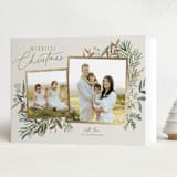 "Pine Duo" - Holiday Cards in Ash by Everett Paper Goods - Folded Card