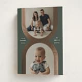 "Criss Cross" - Holiday Cards in Juniper by Leah Bisch - Folded Card
