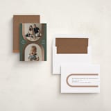 "Criss Cross" - Holiday Cards in Juniper by Leah Bisch - Assembled