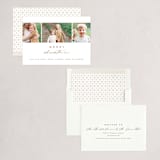 "Trio Shine" - Holiday Cards in Snow by Amy Kross - Assembled