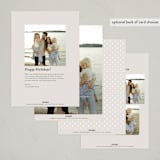 "New Mr. & Mrs." - Holiday Cards in Snow by Vanessa Doyle - Back of Card Options