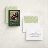 "cotillion" - Holiday Cards in Evergreen by Megan Davis - Assembled