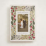 "Abundance" - Holiday Cards in Putty by Meagan Christensen - Front