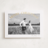 "Arched sentiment" - Holiday Cards in Winter by Creo Study - Front