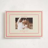 "Christmas Sweater Border" - Holiday Cards in Crimson by Jen Ramsey - Front