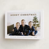 "bold christmas" - Holiday Cards in Ink by Benita Crandall - Folded Card