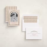 "Gilded Florals" - Holiday Cards in Eggnog by Mansi Verma - Assembled