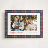 "Navy Baby" - Holiday Cards in Navy by Cindy Reynolds - Front
