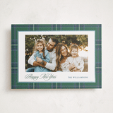 "Navy Baby" - Holiday Cards in Evergreen by Cindy Reynolds - Front