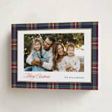 "Navy Baby" - Holiday Cards in Navy by Cindy Reynolds - Folded Card
