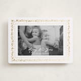 "Gilded botanical frame" - Holiday Cards in Snow by Cass Loh - Front