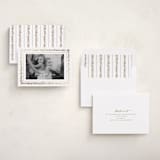 "Gilded botanical frame" - Holiday Cards in Snow by Cass Loh - Assembled