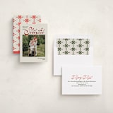 "Sleighs" - Holiday Cards in Wreath by Megan Davis - Assembled