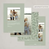 "Merry Stack" - Holiday Cards in Forest by Wildfield Paper Co - Back of Card Options