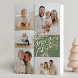 "Merry Stack" - Holiday Cards in Forest by Wildfield Paper Co - Folded Card