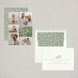 "Merry Stack" - Holiday Cards in Forest by Wildfield Paper Co - Assembled