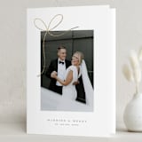 "Little Bow" - Holiday Cards in Winter by Yuliya Evseeva - Folded Card