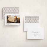 "Elegantly Married" - Holiday Cards in Cinnamon by Hooray Creative - Assembled