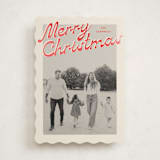"Nostalgia" - Holiday Cards in Candy Cane by Ekko Studio - Front