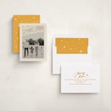 "Nostalgia" - Holiday Cards in Butterscotch by Ekko Studio - Assembled
