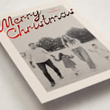 "Nostalgia" - Holiday Cards in Candy Cane by Ekko Studio - Detail