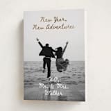 "New Adventure XO's" - Holiday Cards in Winter by Alethea and Ruth - Folded Card