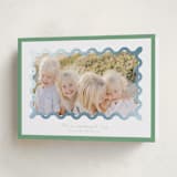 "Party Squiggle" - Holiday Cards in Spearmint by Blustery August - Folded Card